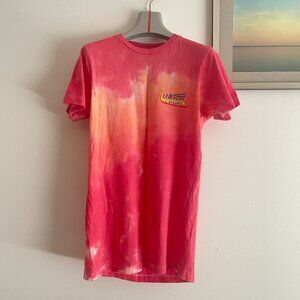 La Detresse - Tie Dye Euphoria T-Shirt in L'Orange (xs)